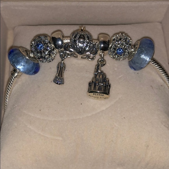 Pandora Disney Cinderella Charm Bracelet. NIB Pandora Disney Cinderella Charm Bracelet. NIB